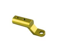 OOPUHKSY Per Supporto Adattatore Staffa Di Espansione Specchietto Retrovisore Per Triumph Supporto Per Accessori Moto(Oro)