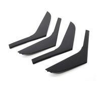 OOPUHKSY Per VW Per GOLF 6 2009-2013 5K4868039A 5K4868040A Car Interior Door Bracciolo Maniglia Strisce Copertura 4 Pz/set (4PCS Black)