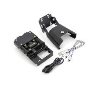 OOPUHKSY Staffa Di Navigazione Del Telefono Supporto Di Ricarica USB Per Ducati Per Multistrada 1200/per Enduro/950 S/1260 GT Accessori Moto USB(Black A set)