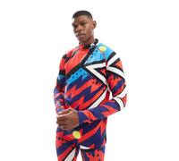 OOSC - Fresh Prince - Top baselayer da sci da uomo multicolore-Blu M