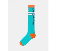 OOSC x NFL - Miami Dolphins - Calzini da sci e snowboard multicolore-Verde M-L
