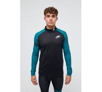 OOSC x NFL - Philadelphia Eagles - Top baselayer da uomo multicolore-Nero S