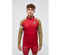 OOSC x NFL - San Francisco 49ers - Top baselayer da uomo multicolore-Rosso S