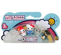 OOSHIES, HHL00 - Set di 5 statuette, 5 cm, licenza Hello Kitty, modello casuale, per bambini dai 5 anni