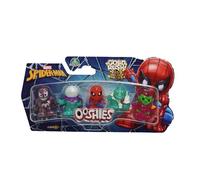 Ooshies Spider-Man - Confezione da 5 accessori per matite Marvel, mini personaggi per bambini, divertenti accessori per la scuola, ideali per compleanni e inizio a scuola dai 5 anni in su