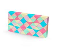Oostifun 72 Parti 3D Puzzle Toy Serpente Puzzles M-a-g-i-c Ruler Twist 72 Segmenti Cervello Teaser Giochi 72 Blocchi Colore rosa brillante IQ Giocattolo per bambini e adulti(72 Segmenti)