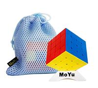 Oostifun MoYu MFJS MoFang JiaoShi Meilong 4 4x4x4 Cube Cubing Classroom Puzzle con Treppiede e Borsa (Multi Color)