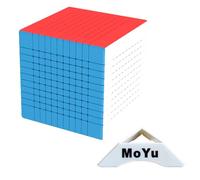 Oostifun MoYu MoFangJiaoShi Cubing Classroom Meilong 11 11 X 11 Magic Puzzle Cube Smooth Twist 111 X 11 X 11 X 11 Puzzle Cube Giocattoli Stickerless con Display Stand