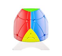 Oostifun Shengshou Drum 2-Layer Cube Zhangu puzzle 8 lati Twist 2x2 Octahedron Brain Teaser a forma speciale con un treppiede a cubo(Multicolor)