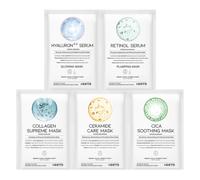OOTD - Hydrating Serum Sheet Masks (Collagen + Ceramide + Cica + Triple Hyaluron + Retinol) - 25g*5pezzi