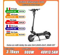 OOTD T10 E Scooter Motore di Picco 900W 48V13.5AH Pieghevole 35-45kmLong Range 50 km/h Velocità Massima Scooter Elettrico Pneumatico da 11 Pollici E Scooter