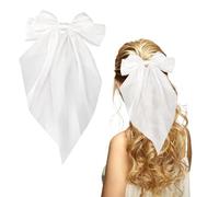 OOTDAY Clip per capelli per donne, fiocchi per capelli, graziosi accessori per donne, regali di compleanno, grandi fiocchi per capelli per donne (bianco)