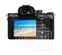OOTSR (Pacco da 4 Proteggi Schermo compatibile per Sony Alpha A9 A7II A7RII A7SII A7RIII A7R Mark II, Protezione in Vetro Temperato compatibile per Sony A72 A73 A7R3 A7R2 A7S2 A7R Mark 2