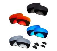 OOWLIT 4 paia di lenti di ricambio per occhiali da sole e nasello compatibili con Oakley Drop Point OO9367 - polarizzati