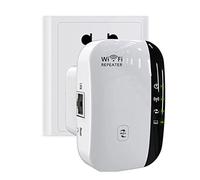 OOWOKS WiFi Extender Home Signal Booster Generazione di aggiornamento Ripetitore Internet Wireless Ripetitore a Lungo Raggio con Porta Ethernet Compatibile con Tutti i dispositivi WiFi