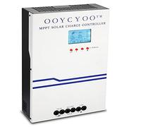OOYCYOO Regolatore di Carica Solare MPPT da 100A, 12V, 24V, 36V, 48V Auto Regolatore Solare, Ingresso PV, Max 150V, 5000W, Sistema da 48V, Adatto per Batterie al Piombo Acido e al Litio