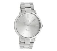 Oozoo Heren Horloge-C20100 Zilver (42 mm), Argento