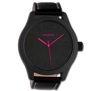 Oozoo Orologio Da Donna Timepieces Analogico In Pelle Nero UOC1068A