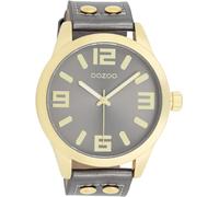 Oozoo - Orologio da donna Timepieces | Orologio da polso da donna con cinturino in pelle | Orologio moderno per donne - Elegante orologio analogico da donna, Oozoo Timepieces C1084 - Bracciale da