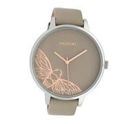 Oozoo Orologio da Polso da Donna Beige Analogico C10077 Timepieces Cinturino