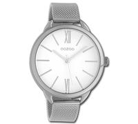 Oozoo Orologio da Polso da Donna Timepieces Analogico Metallo Argento UOC10134