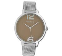 Oozoo Orologio da Polso da Donna Timepieces Analogico Metallo Argento UOC10140