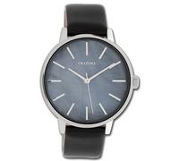 Oozoo Orologio da Polso da Donna Timepieces Analogico pelle Nero UOC10119