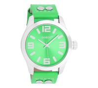 Oozoo Orologio da polso Junior Basic Neon Line con cinturino in pelle, 40 mm, verde fluo, verde fluo JR319, Jr319 - Verde fluo