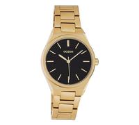Oozoo Orologio da polso UOC10529 Unisex analogico in metallo oro rosa-nero