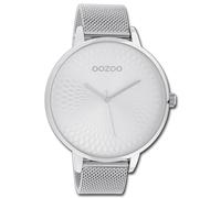 Oozoo Orologio da Polso Unisex Timepieces Analogico Metallo Argento UOC10550