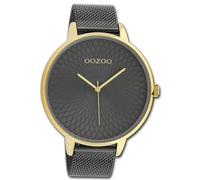 Oozoo Orologio da Polso Unisex Timepieces Analogico Metallo Nero UOC10554
