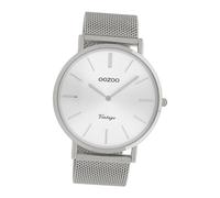 Oozoo Orologio Da Polso Uomo Argento Analogico C9904A Serie Vintage UOC9904A