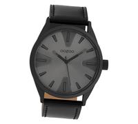 Oozoo Orologio da Polso Uomo Nero Analogico C10024 Timepieces Cinturino UOC10024