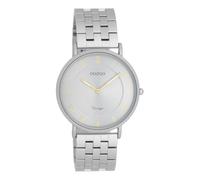 Oozoo Orologio da uomo vintage | Orologio da polso da uomo | Bellissimo orologio da uomo | Elegante orologio analogico da uomo in rotondo C20365_C20371, Grigio chiaro/Grigio chiaro, Bracciale
