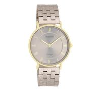 Oozoo Orologio da uomo vintage | Orologio da polso da uomo | Bellissimo orologio da uomo | Elegante orologio analogico da uomo in rotondo C20365_C20371, tortora/tortora, Bracciale
