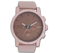 Oozoo Orologio Unisex Analogico In Pelle Taupe Marrone UOC11218