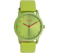 Oozoo Timepieces - Orologio da polso da donna con cinturino in pelle | orologio da donna di alta qualità - elegante orologio analogico da donna rotondo, verde