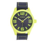 Oozoo Timepieces - Orologio da polso unisex con cinturino in pelle, alla moda, analogico, rotondo, unisex
