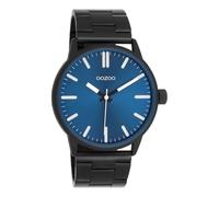 Oozoo Timepieces Orologio da uomo | Orologio da polso da uomo con cinturino in metallo | Bellissimo orologio da uomo | Elegante orologio analogico da uomo, nero/blu