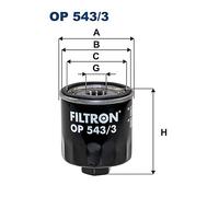OP 543/3 FILTRON Filtro olio per FORD