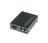 OP-MC230S. Media converter in fibra ottica con slot SFP e 2 porte Gigabit