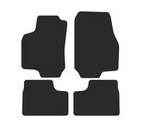 OP05-1 Set Tappetini Velluto Premium Pelle Rosso&Bianco per Opel Astra G 1998-20