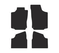 OP11-1 Set Tappetini Velluto Premium Pelle Rosso&Blu per Opel Corsa C 2000-2006