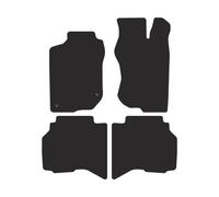 OP35-1 Set Tappetini Velluto Premium Pelle Bianca per Opel Frontera B 1998-2003