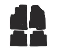 OP59-1 Set Tappetini Velluto Premium Pelle Rossa per Chevrolet Captiva I 2006-20