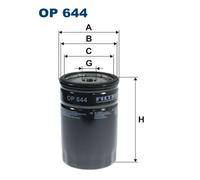 OP644 Filtro olio Filtron