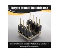OPA828 Modulo Amplificatore Operazionale Super Singolo di Terza Generazione, da Singolo A Doppio, A Basso Rumore, Adattatore DIP8 per Amplificatore