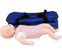 Opaeroo Modello di Primo Soccorso per Neonati Modello di soffocamento per l'addestramento al Primo Soccorso Bambola per Neonati Manichino avanzato per la rianimazione cardiopolmonare (con Sacca)