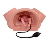 Opaeroo Modello di simulatore di Parto a grandezza Naturale, Modello di Formazione per ostetricia sulla distocia con Borsa Gonfiabile Regolabile per simulare Le Dimensioni Uterine, utilizzato