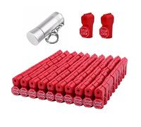 Opaeroo Peg Hook Locks Stop Lock 100pcs plastica Rosso Stop Locks Retail Peg Hook Sicurezza Serrature Pegboard Peg Locks Retail Security Display Hook Lock 7mm Red
